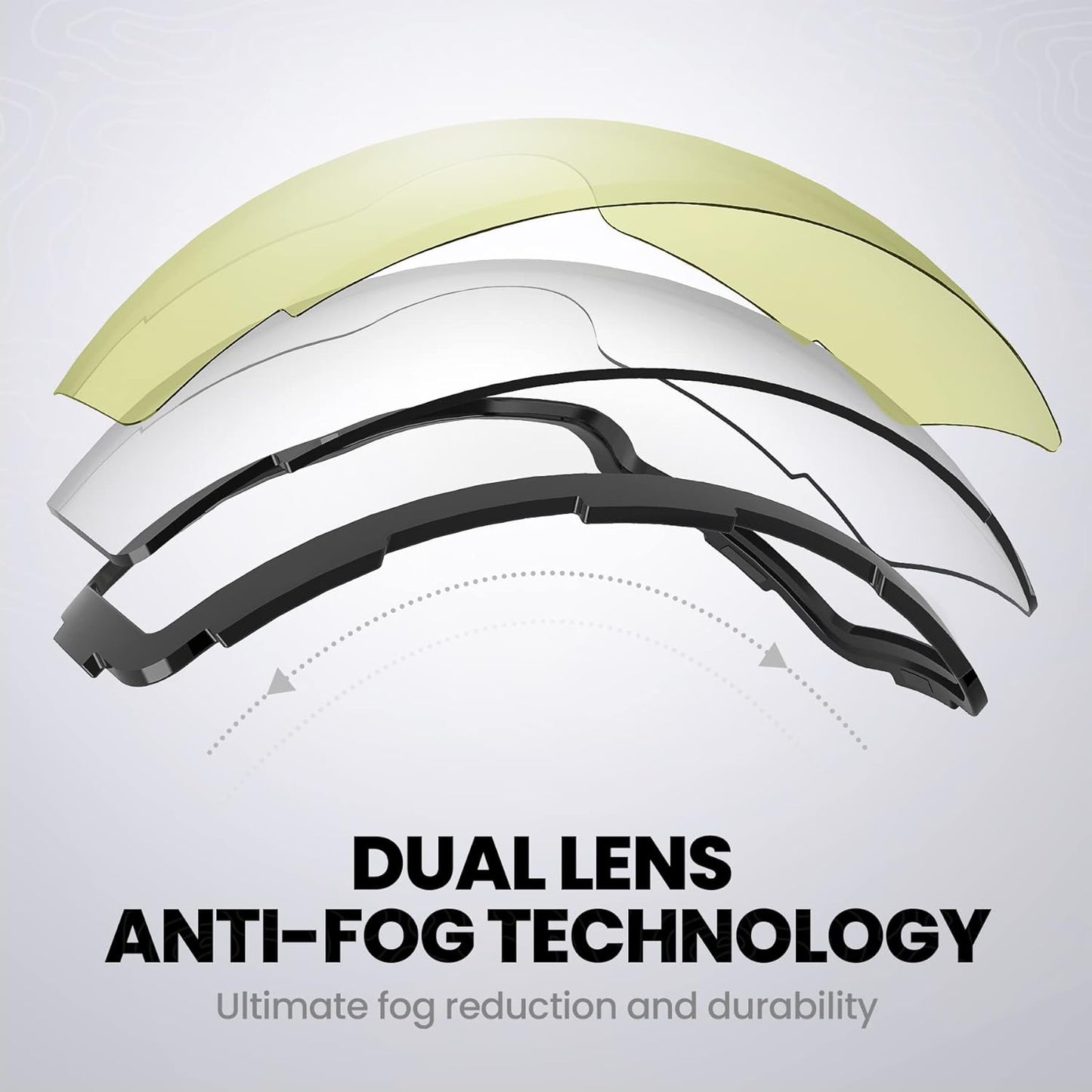 Professional Ski Goggle Replacement Lens with Quick Magnetic System, Anti-Fog Clarity, UV400 Protection, and Versatile VLT Options for All Weather Conditions