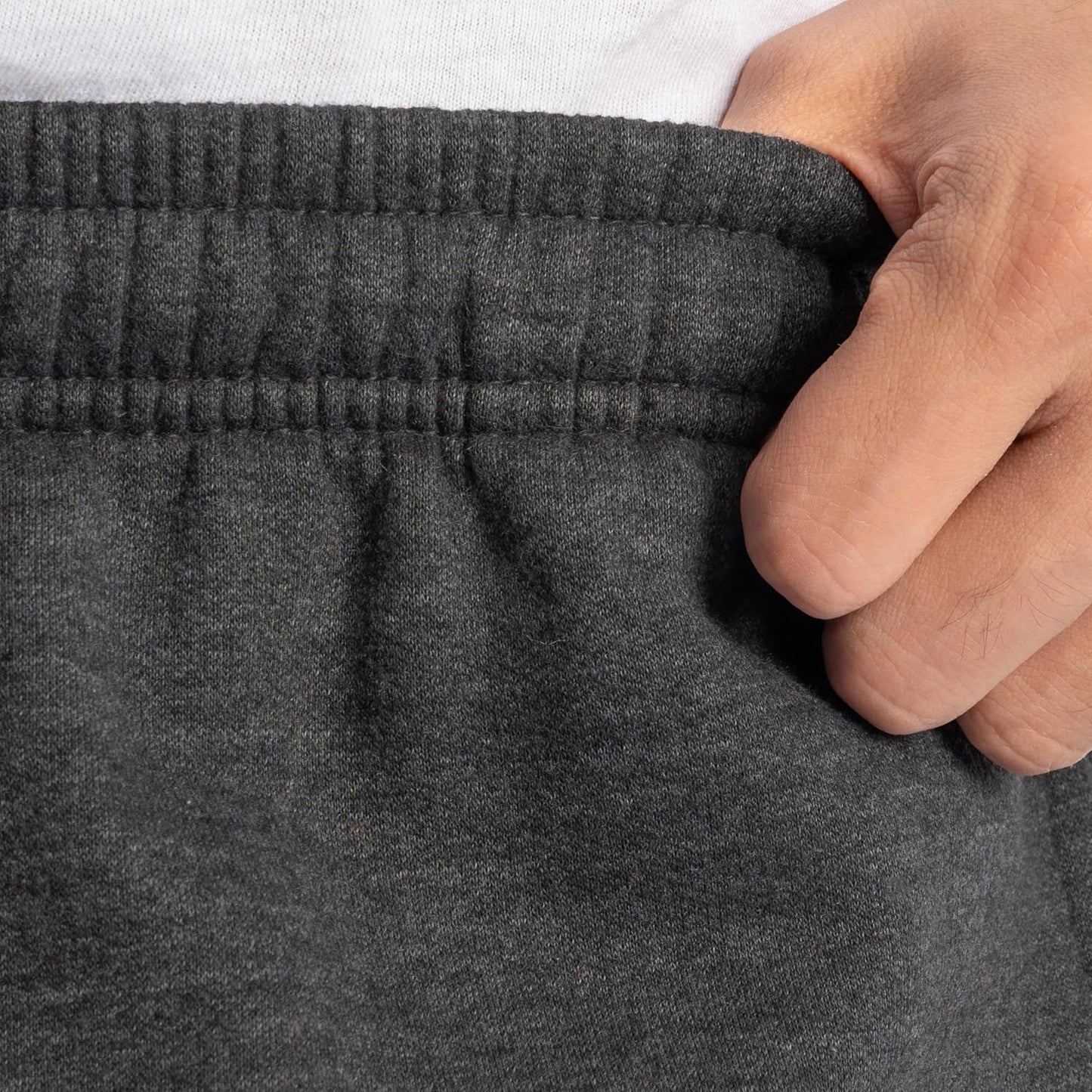 Eversoft Moisture-Wicking Fleece Sweatpants with Pockets and Relaxed Fit