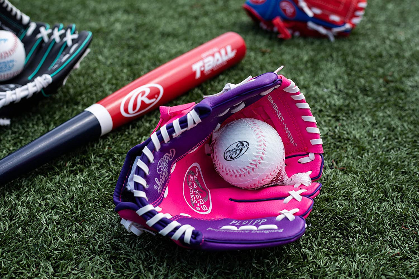 Rawlings Players Series T-Ball and Youth Baseball Gloves - Various Styles Available