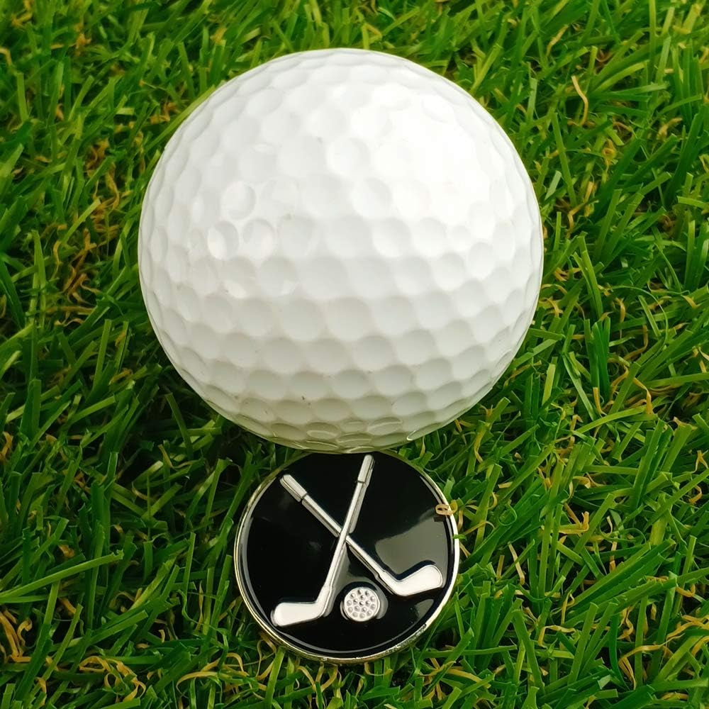 Premium Golf Ball Marker and Hat Clip Set for Men and Women Golfers - Convenient and Stylish Gift Option