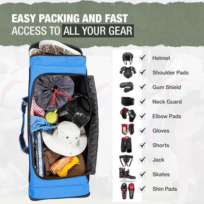 Premium Multi-Pocket Durable Sports Gym Duffel Bag for Travel