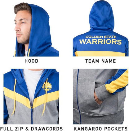 Men's NBA Official Full-Zip Hoodie Sweatshirt