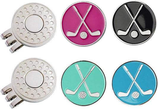 Premium Golf Ball Marker and Hat Clip Set for Men and Women Golfers - Convenient and Stylish Gift Option