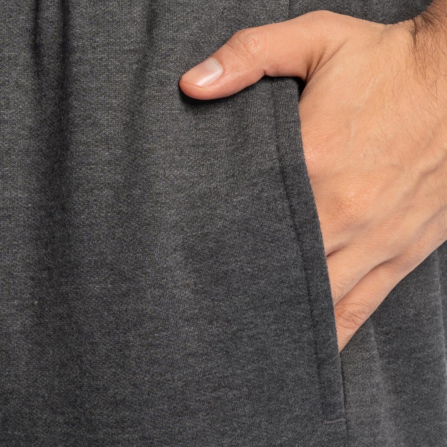 Eversoft Moisture-Wicking Fleece Sweatpants with Pockets and Relaxed Fit