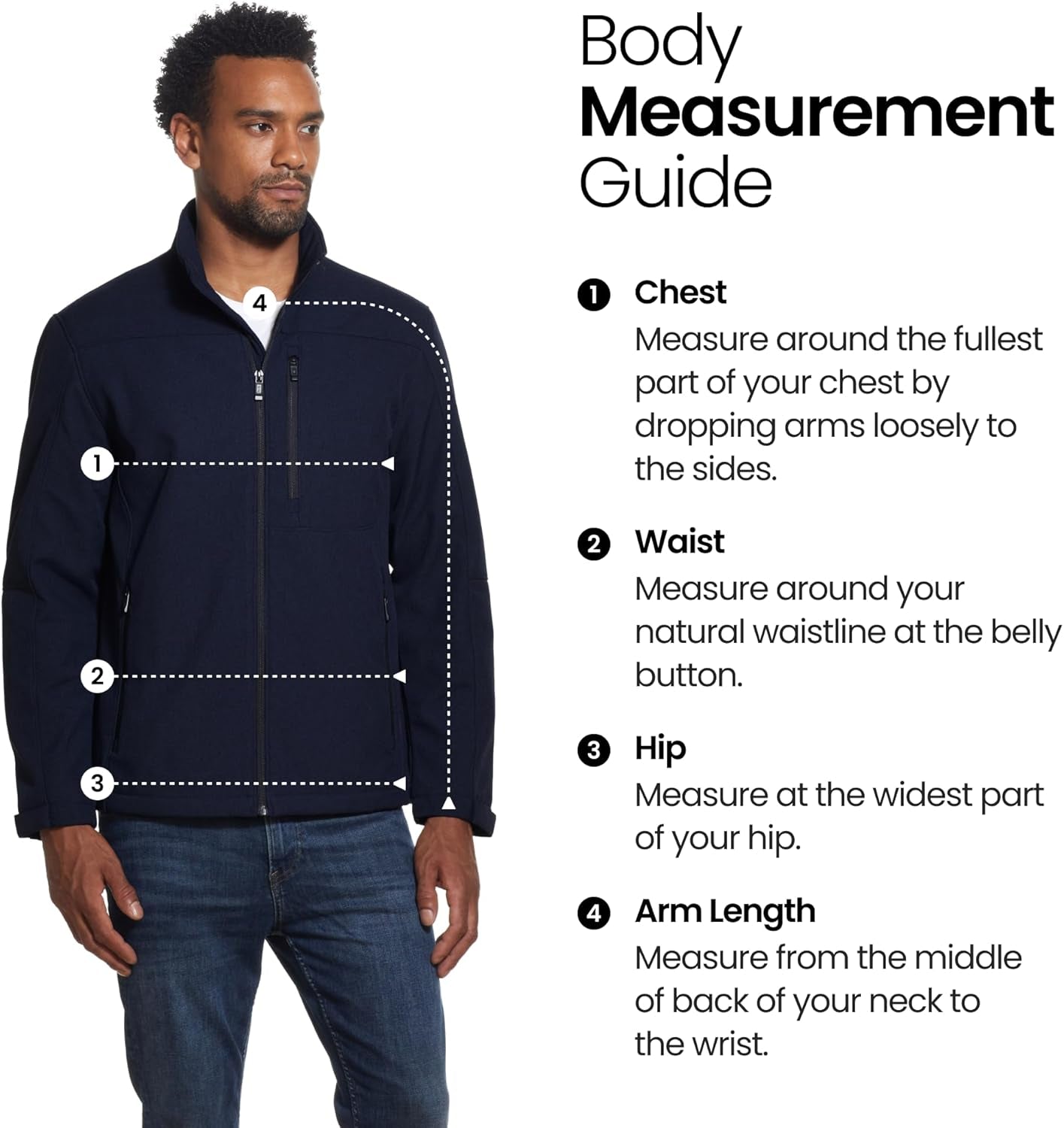 Men's Lightweight Softshell Jacket - Wind and Water Resistant, Breathable Outdoor Coat
