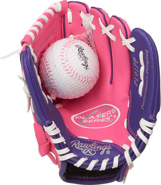 Rawlings Players Series T-Ball and Youth Baseball Gloves - Various Styles Available